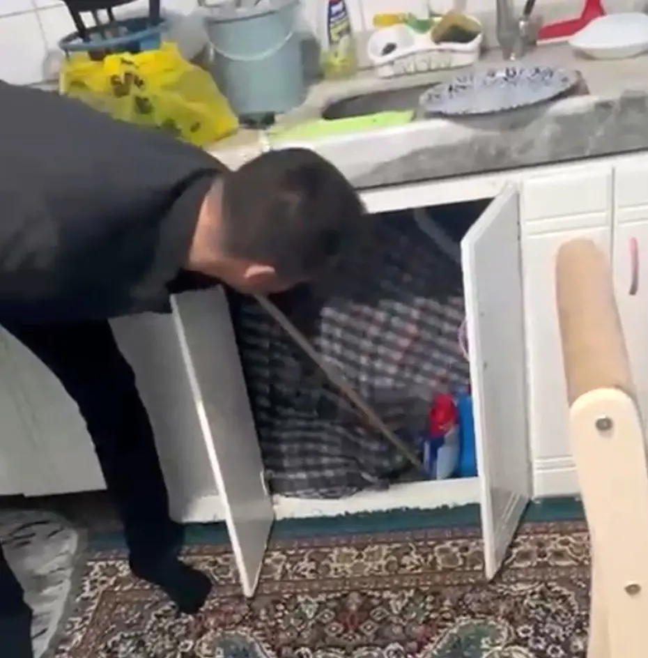 Kırıkkale'de firari hükümlü, mutfak dolabından çıktı