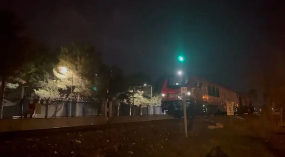 Afyonkarahisar'da lokomotifin çarptığı genç öldü