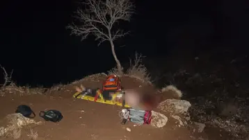 Domuz avında vurulan genç uçuruma düştü 