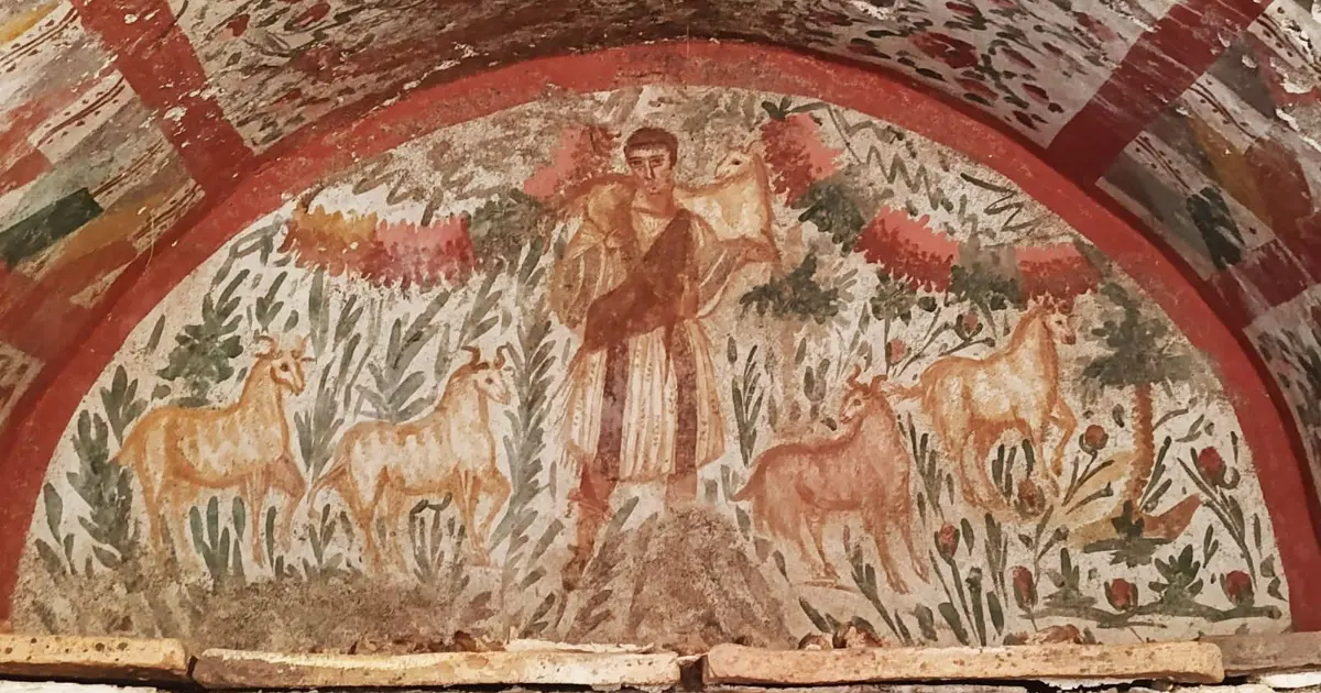 İznik'te benzersiz 'Çoban İsa' figürü ortaya çıkarıldı. Dünya arkeolojisi açısından büyük önem taşıyor