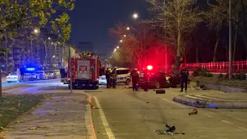 200 metre savrulan araçta 1 ölü, 1 ağır yaralı