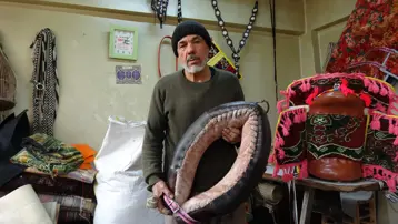 Gaziantep'te bu işi yapan 3 kişi kaldı. Ata yadigarı meslek yok oluyor