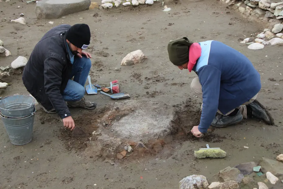Amasya'da 2 bin 600 yıllık tandır keşfedildi. Pers dönemine ait olduğu düşünülüyor