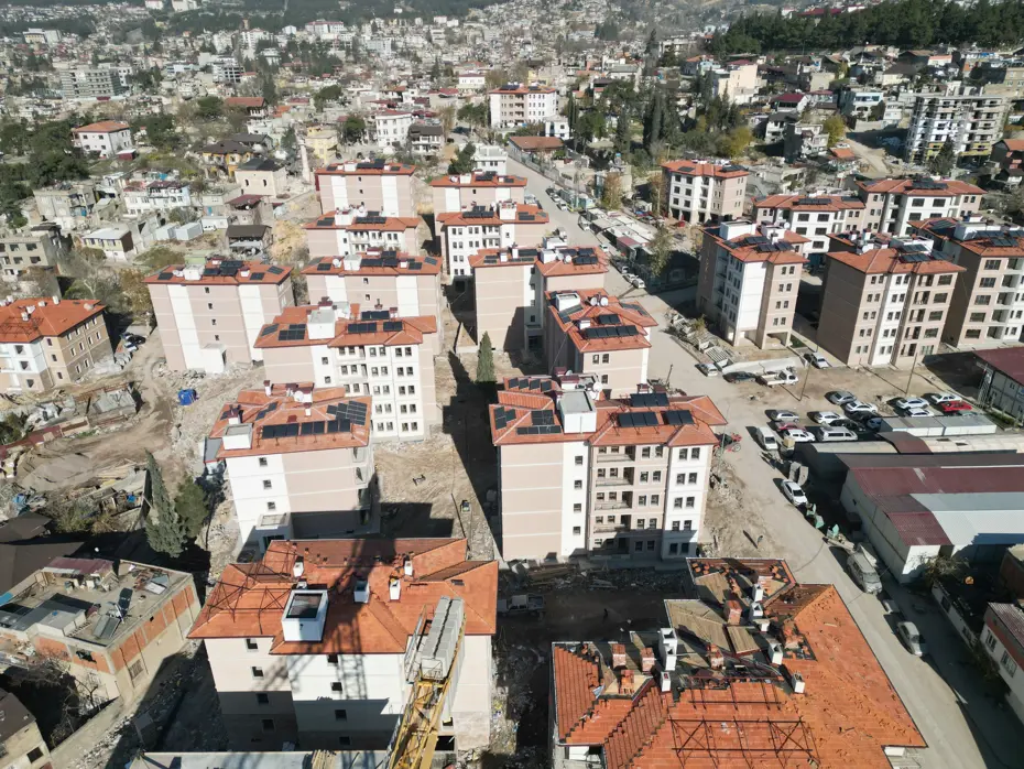 Yerinde dönüşüm çalışmalarında sona yaklaşılıyor. Sokaklar artık daha geniş, evler daha modern