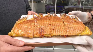 600 liraya tost. Yarım kiloyu geçiyor
