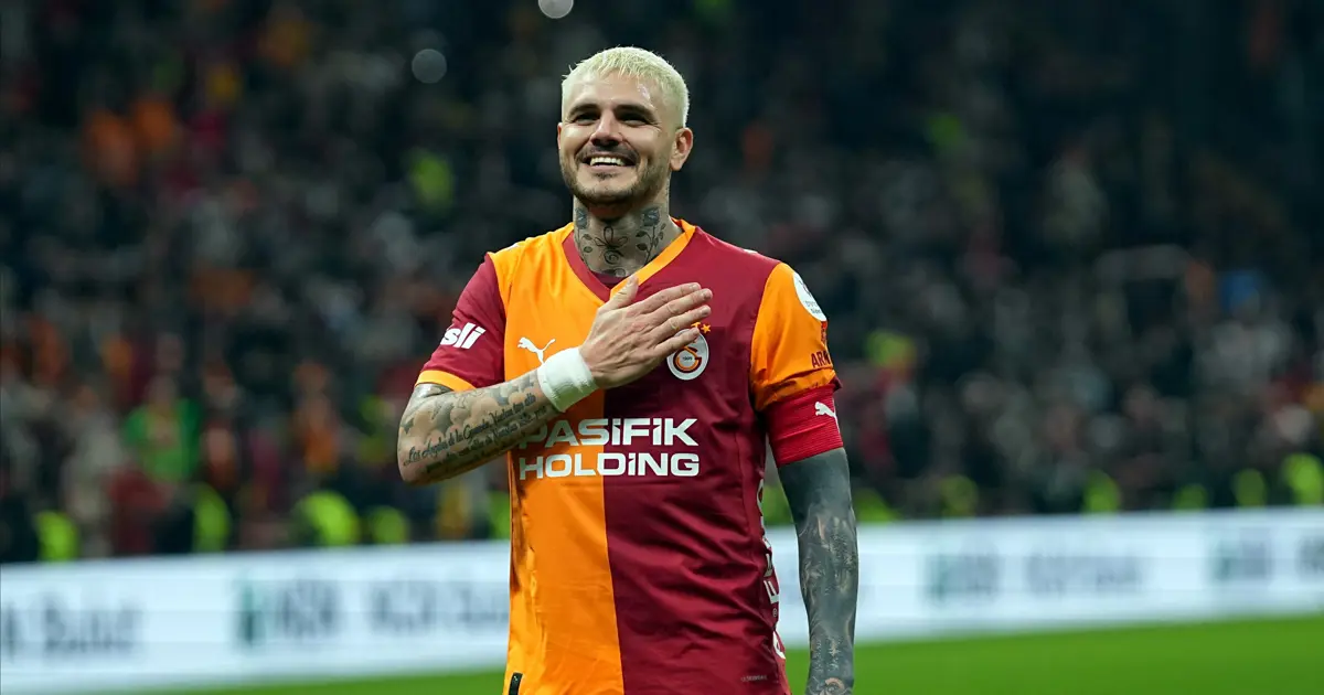 Galatasaray-Kasımpaşa maçını izleyenler, tarihe tanıklık etti! Mauro Icardi'den rekor