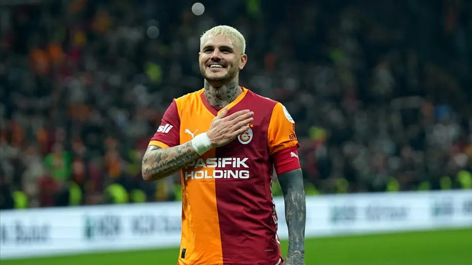 Galatasaray-Kasımpaşa maçını izleyenler, tarihe tanıklık etti! Mauro Icardi'den rekor