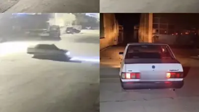 Tofaş'la drift pahalıya patladı. 61 bin TL ceza yedi, aracı trafikten men edildi