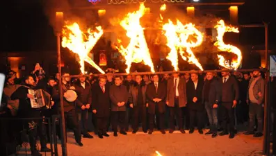 Doğu Ekspresi'ne Kars’ta coşkulu karşılama