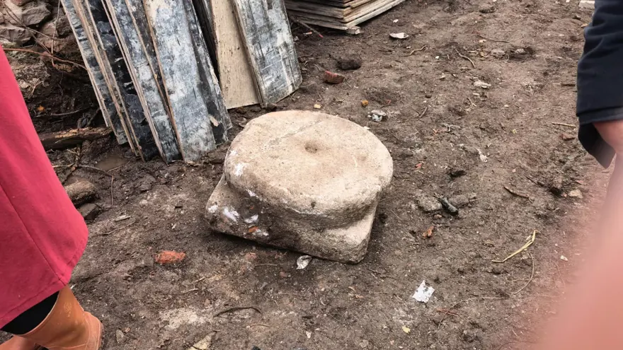 Site inşaatı için kazılan yerden insan kemikleri çıktı 1