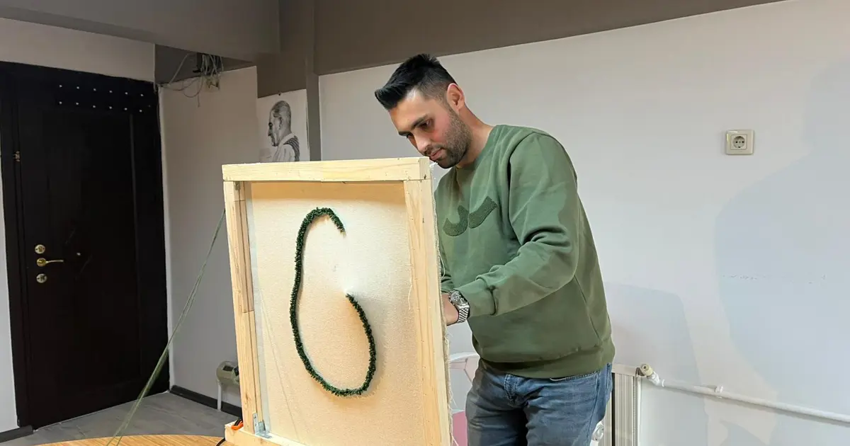 Tüm birikimini bu işe harcadı, yapımı en az 3 saat sürüyor ''Daha önce yapılmamış bir şey denemek istedim''