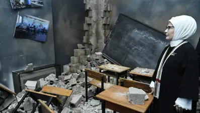 Emine Erdoğan'dan "Kalanlar" sergisi paylaşımı