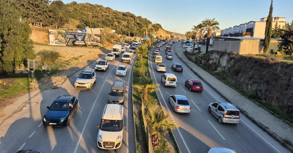 Bodrum'da yılbaşı yoğunluğu