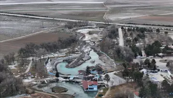 Kuruyan nehir için harekete geçildi. Alanın su tutması için hummalı çalışma 