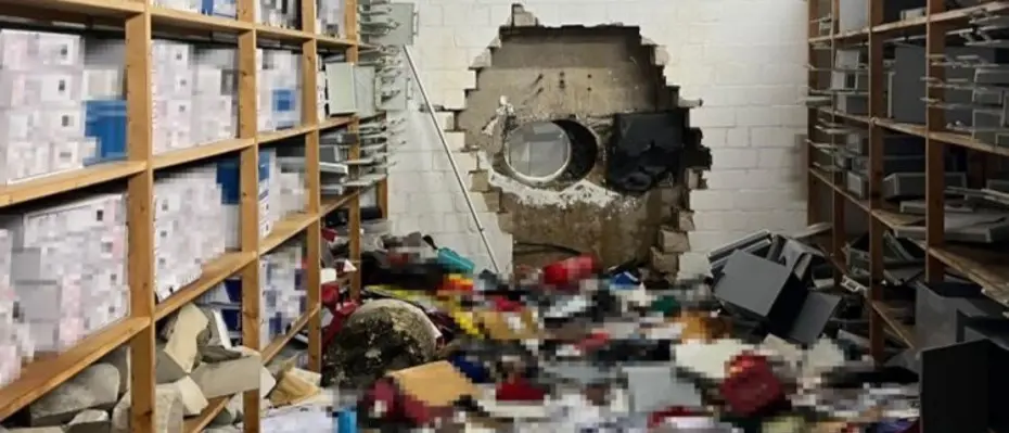 Almanya'da soyulan bankada zarar 300 milyon euro iddiası 