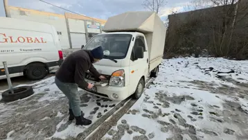Eksi 10 derecede yoğunluk yaşandı. Durmadan çalıştılar