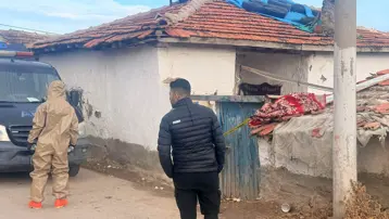 Evde boya badana faciayla bitti