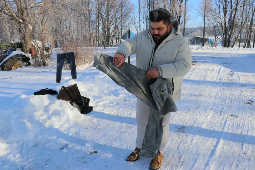 Eksi 21 derece soğuk dondurdu. Çamaşırlar kaskatı kesildi, göller dondu 1