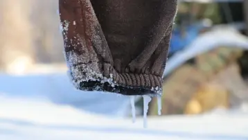 Eksi 21 derece soğuk dondurdu. Çamaşırlar kaskatı kesildi, göller dondu