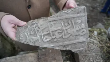 Samsun'da mezarlığın altından tarih çıktı