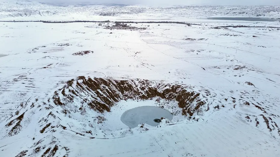 Güneşe göre renk değiştiriyordu. Dondurucu soğuklara dayanamadı