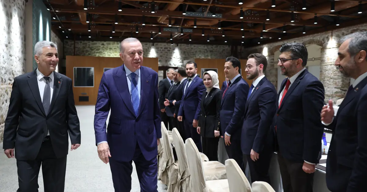 Cumhurbaşkanı Erdoğan, MÜSİAD heyetini kabul etti