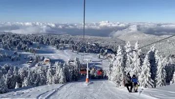 Uludağ'da sömestr yoğunluğu