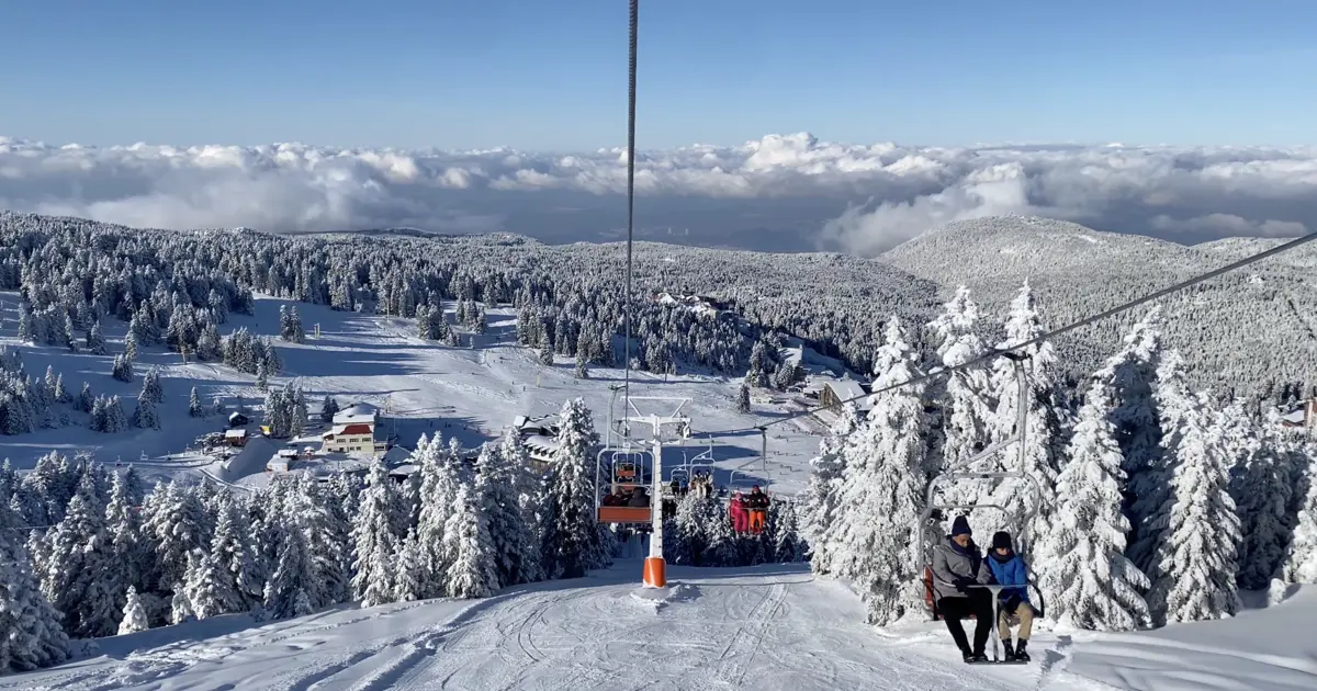 Uludağ'da sömestr yoğunluğu