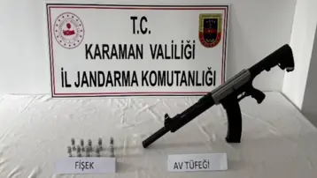 Karaman'da peçete ve sigaraya emdirilmiş uyuşturucu bulundu