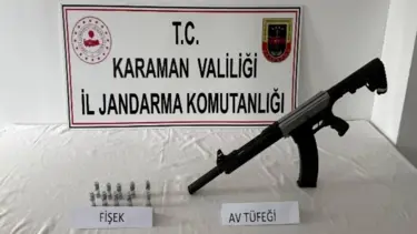 Karaman'da peçete ve sigaraya emdirilmiş uyuşturucu bulundu