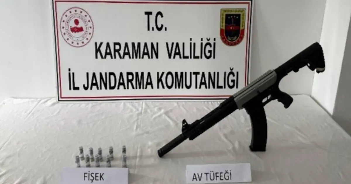 Karaman'da peçete ve sigaraya emdirilmiş uyuşturucu bulundu