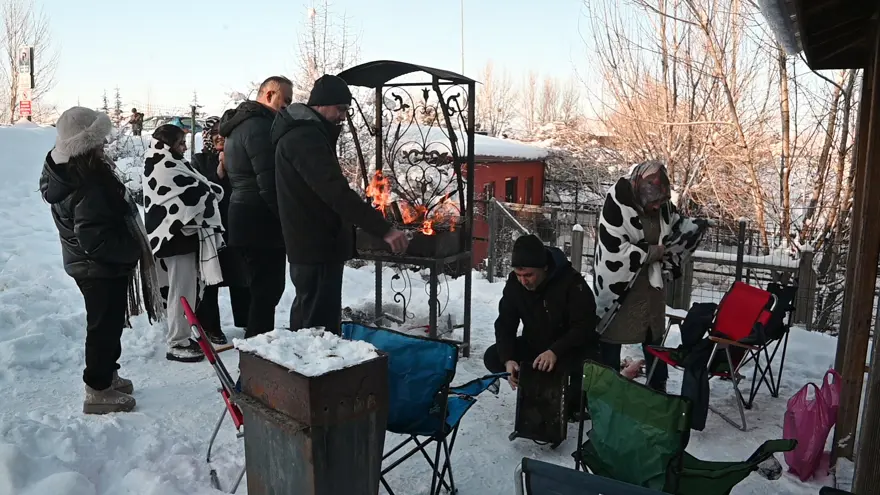 Kar sonrası akın ettiler. İlk kez böylesi oldu 4