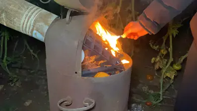 Soba yakıp, sabaha kadar nöbet tuttular. Perşembe gününe kadar devam edecek