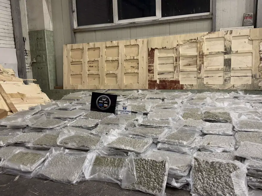 Türkiye sınırında yakalandı. 700 kilo esrarı kontrplakların arasında gizlemişler 4