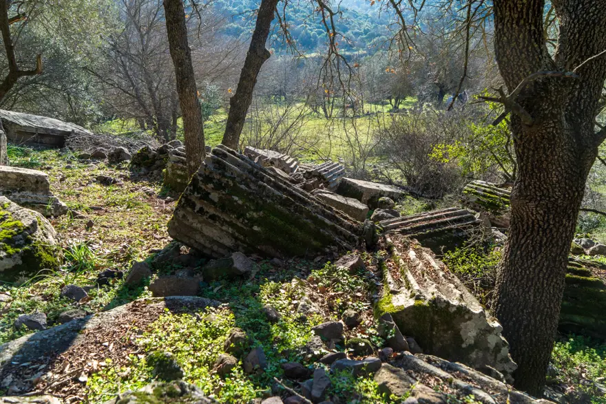 Milattan önce inşa edildi. Manisa'daki gizemli bölgeye ulaşmak çok zor 2