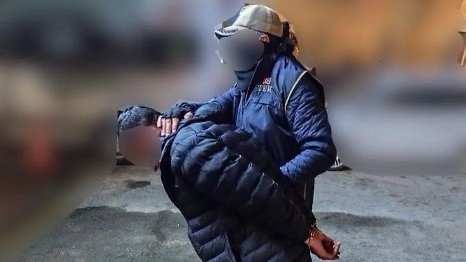 Görüntüler sosyal medyada paylaşılmıştı. Kahvehanede terör propagandasına gözaltı