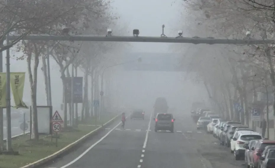 Görüş mesafesi düştü, kıyı hattını kapladı. Sürücüler zor anlar yaşadı