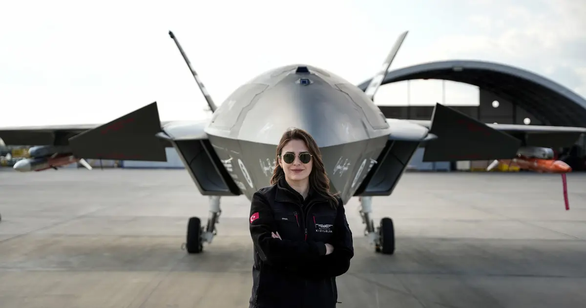 Türkiye'nin ilk insansız savaş uçağında kadın imzası. "KIZILELMA yarının oyun kurucusu"