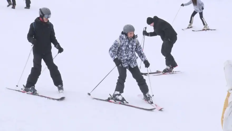 Ara tatilin son gününde Uludağ yoğunluğu Ara tatilin son gününde Uludağ yoğunluğu