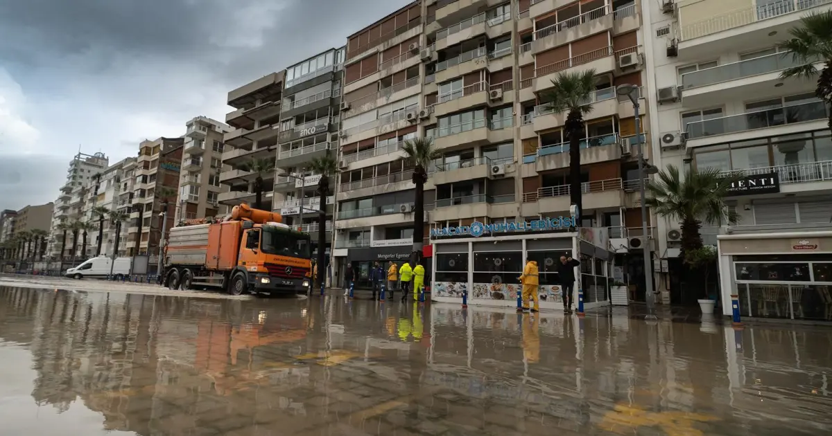 İzmir'in sağanak bilançosu. Son 88 yılın rekoru kırıldı