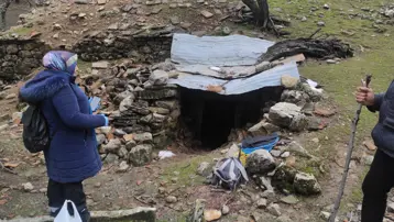 Yeraltında gizemli yapı. Köylüler tesadüfen buldu, içinde isimsiz bir mezar var