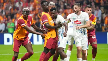 Galatasaray Çaykur Rizespor deplasmanında