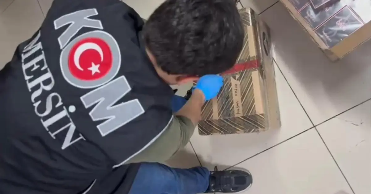 Kargoyla gönderilen kolilerde yüzlerce kaçak parfüm ele geçirildi