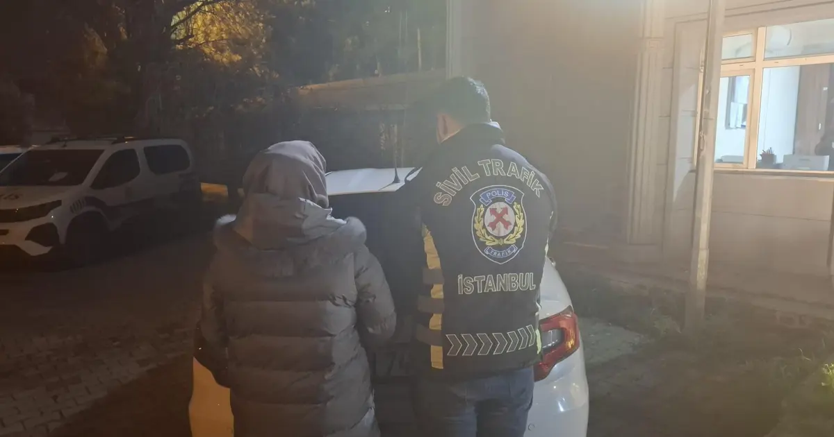 İstanbul'da ters yönde giden sürücüye para cezası