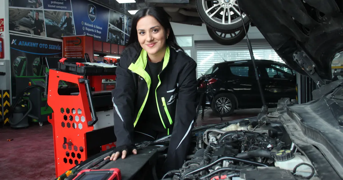 3 üniversite bitirdi. "Erkek işi" denilen meslekte Meryem fark yarattı