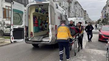 Edirne'de otomobillerin çarpıştığı kaza kamerada
