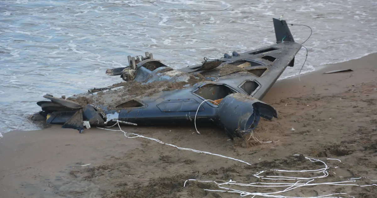 Ordu'da insansız hava aracı sahile vurdu. İran yapımı kamikaze çıktı