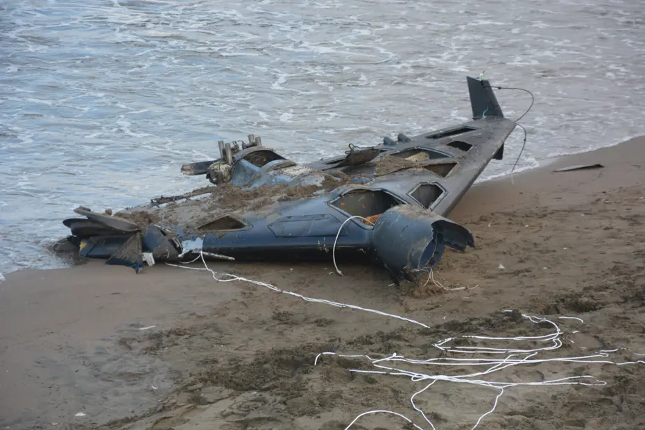 Ordu'da insansız hava aracı sahile vurdu. İran yapımı kamikaze çıktı