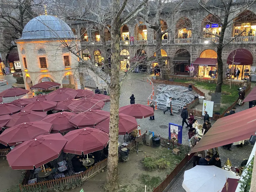 Koza Han'da masa ve sandalye kararın yargıdan yeni karar 1