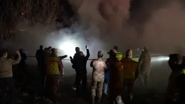 Gümüşhane’de yangın sonrası ev çöktü, bir kişi öldü